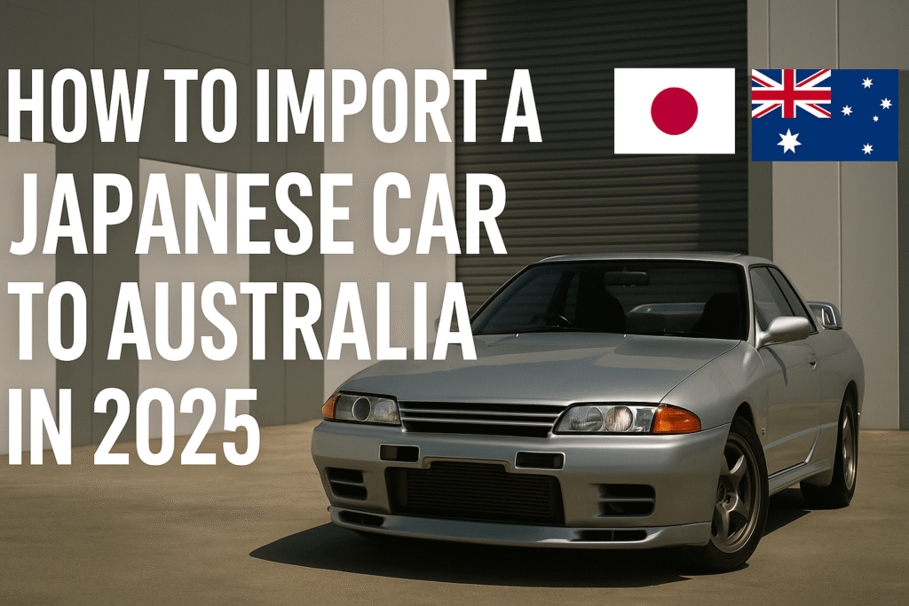 How to Import a Japanese Car to Australia in 2025 — The Ultimate JDM Guide